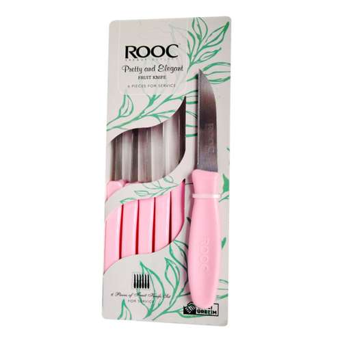 کارد میوه خوری مدل rooc 544 بسته 6 عددی