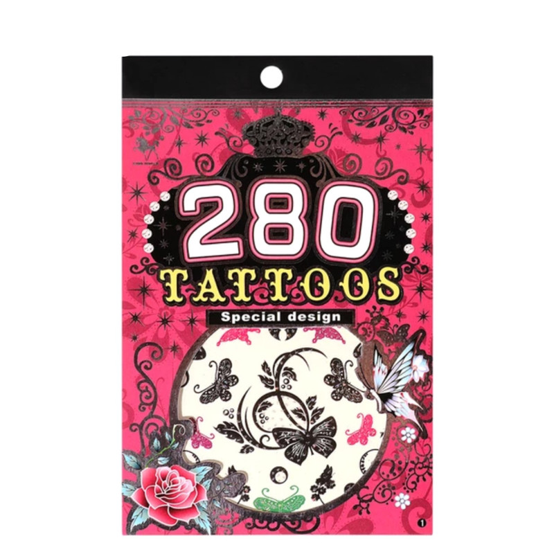 تتوی موقت مدل گل کد 280