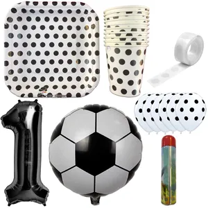 مجموعه 30 عددی تم تولد مستر تم طرح فوتبالی کد 1