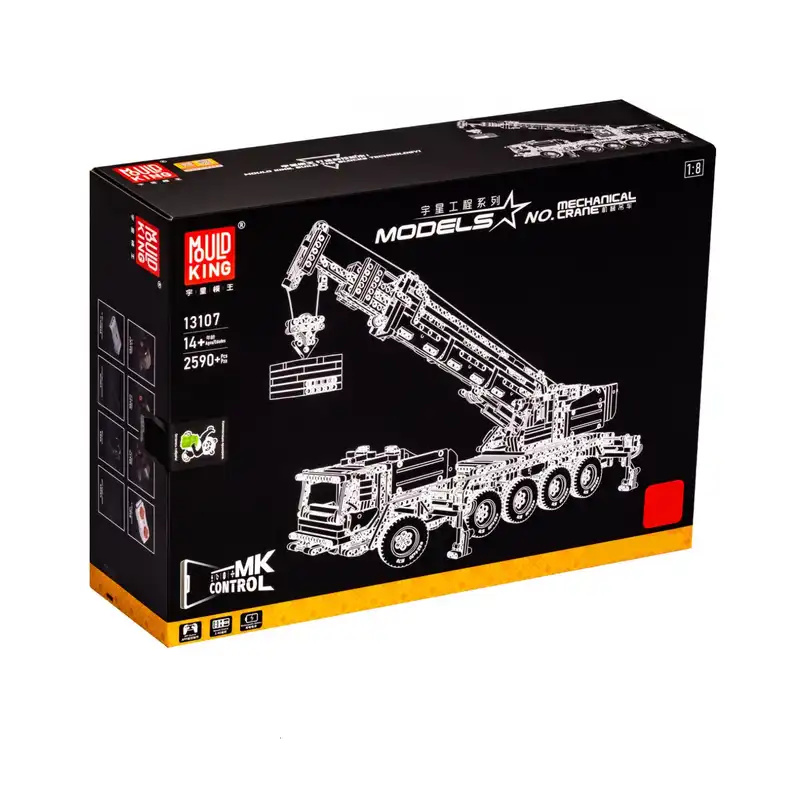 ساختنی 2590 تکه مولد کینگ مدل جرثقیل