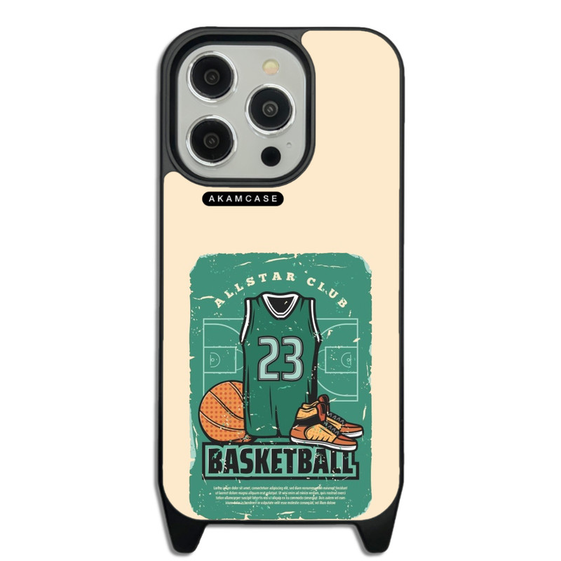 کاور آکام مدل AMC-WLA14PRO-BASKETBALL12 مناسب برای گوشی موبایل اپل iPhone 14 Pro