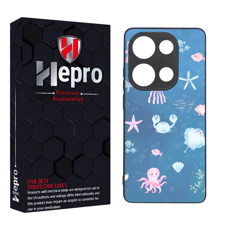 کاور هپرو طرح فانتزی مدل TPU مناسب برای گوشی موبایل شیائومی Poco M6 Pro 4G