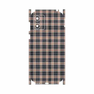 MAHOOT Fabric Texture 5-FullSkin Cover Sticker for Motorola Moto E13