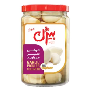 ترشی سیر مروارید بیژن - 630 گرم
