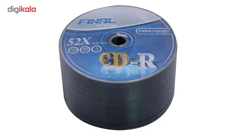 سی دی خام فینال بسته 50 عددی
