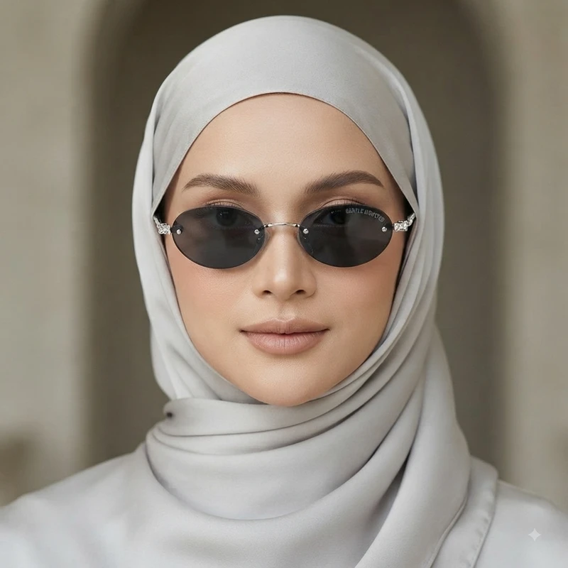 عینک آفتابی بدون فریم جنتل مانستر کد orora01