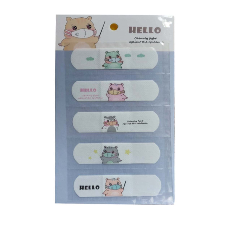 چسب زخم مدل فانتزی کد Ch5 بسته 10 عددی