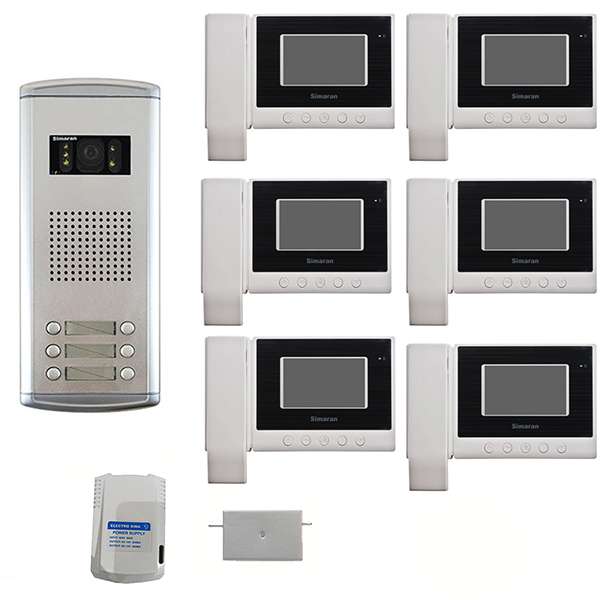 دربازکن تصویری سیماران مدل HS43V6 مجموعه 9 عددی
