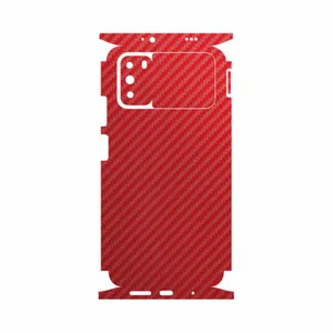 MAHOOT Red-Fiber-FullSkin Cover Sticker for Xiaomi Poco M3