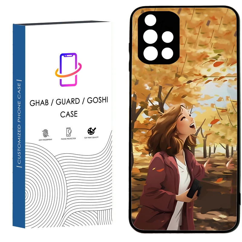 کاور قاب گارد گوشی طرح دخترانه کد 17 - tpu مناسب برای گوشی موبایل سامسونگ Galaxy A51