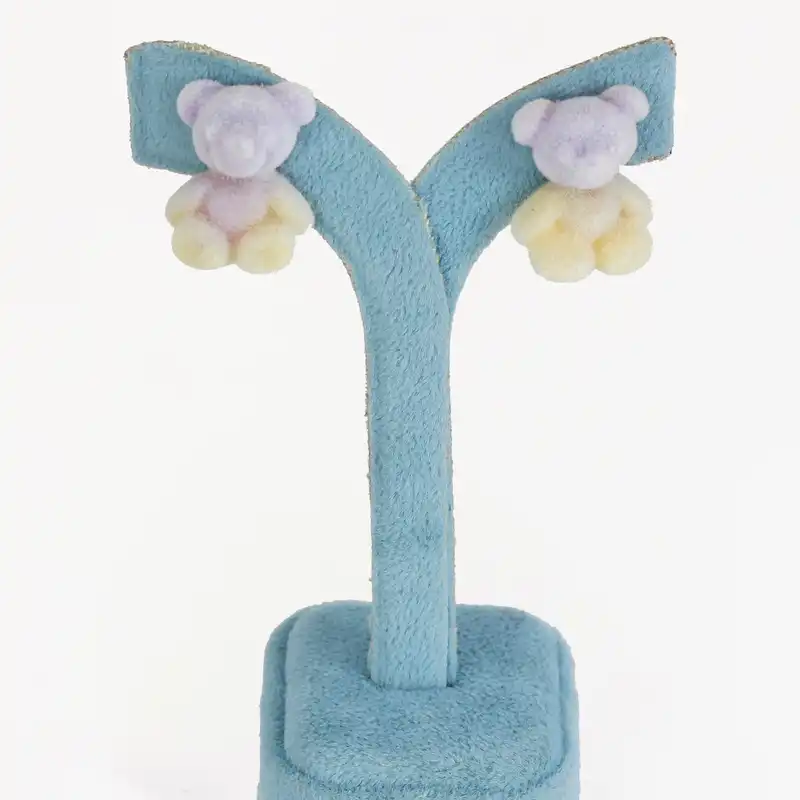 گوشواره زنانه مدل خرسی کد CC210