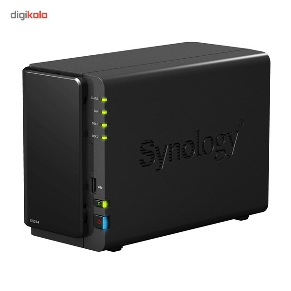 ذخیره ساز تحت شبکه 2Bay سینولوژی مدل دیسک استیشن DS214