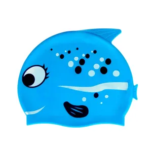 Happy Fish Swimming Cap for Kids