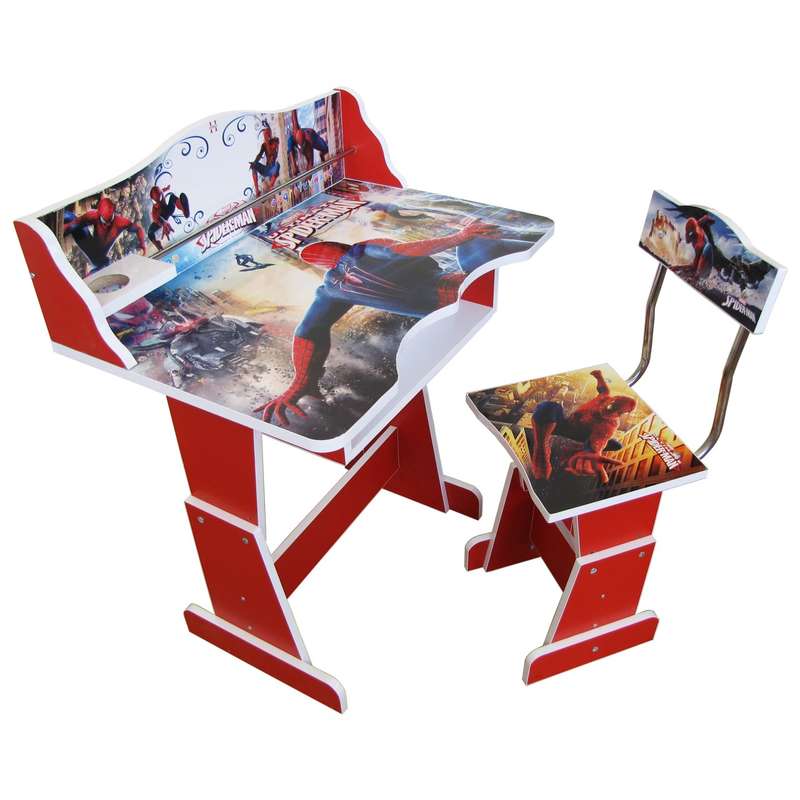 میز و صندلی تحریر کودک مدل مرد عنکبوتی میز و صندلی تحریر کودک مدل مرد عنکبوتی