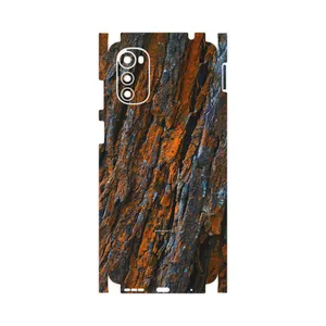 MAHOOT Wood Texture 6-FullSkin Cover Sticker for Motorola Moto E32s