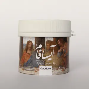 رنگ اکریلیک آیسافام مدل لئوناردو داوینچی وزن 250 گرم