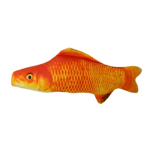 اسباب بازی گربه مدل ماهی کت نیپ دار