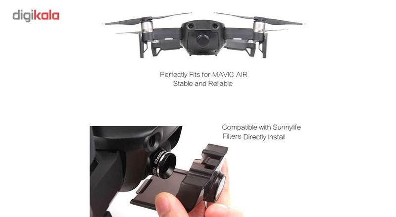 محافظ لنز دوربین مدل CHT241 مناسب برای پهباد DJI Mavic Air