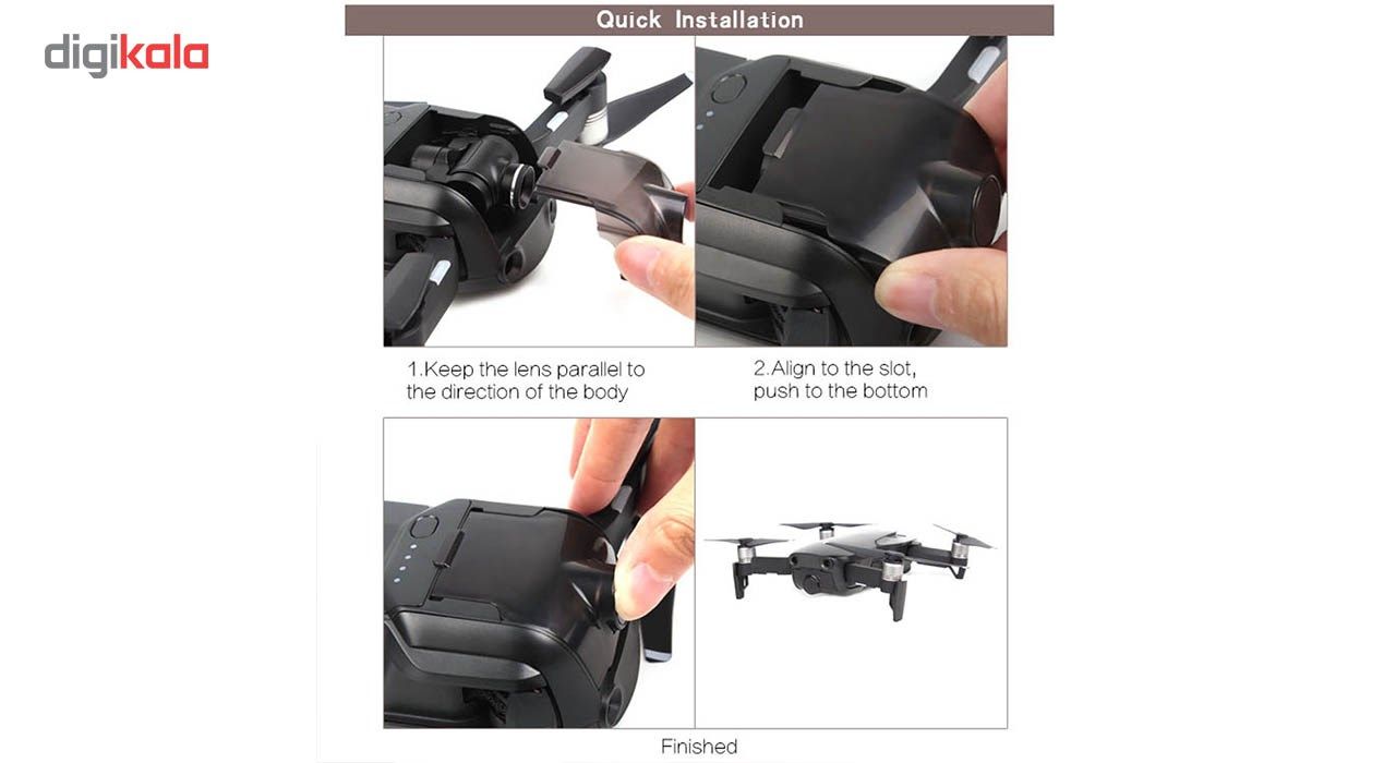 محافظ لنز دوربین مدل CHT241مناسب برای پهباد DJI Mavic Air