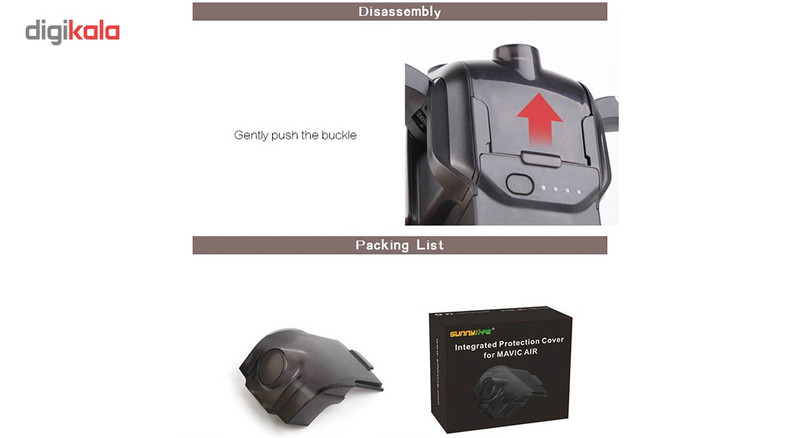 محافظ لنز دوربین مدل CHT241 مناسب برای پهباد DJI Mavic Air