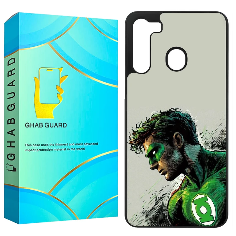 کاور قاب گارد طرح گرین لترن مدل GCHPA21 مناسب برای گوشی موبایل سامسونگ Galaxy A21