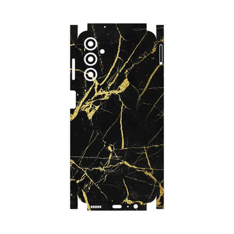 برچسب پوششی ماهوت مدل Graphite_Gold_Marble-FullSkin مناسب برای گوشی موبایل سامسونگ Galaxy M14