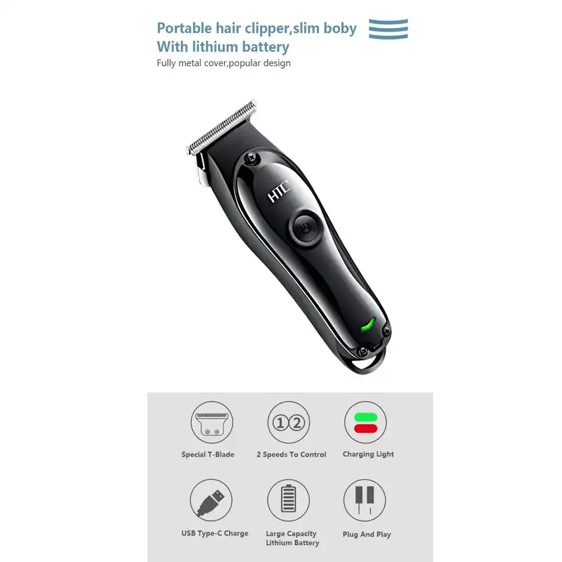 ماشین اصلاح موی صورت اچ تی سی مدل AT-118