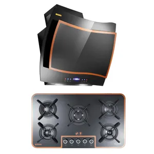 هود و اجاق گاز صفحه ای درخشان مدل فریز  g636