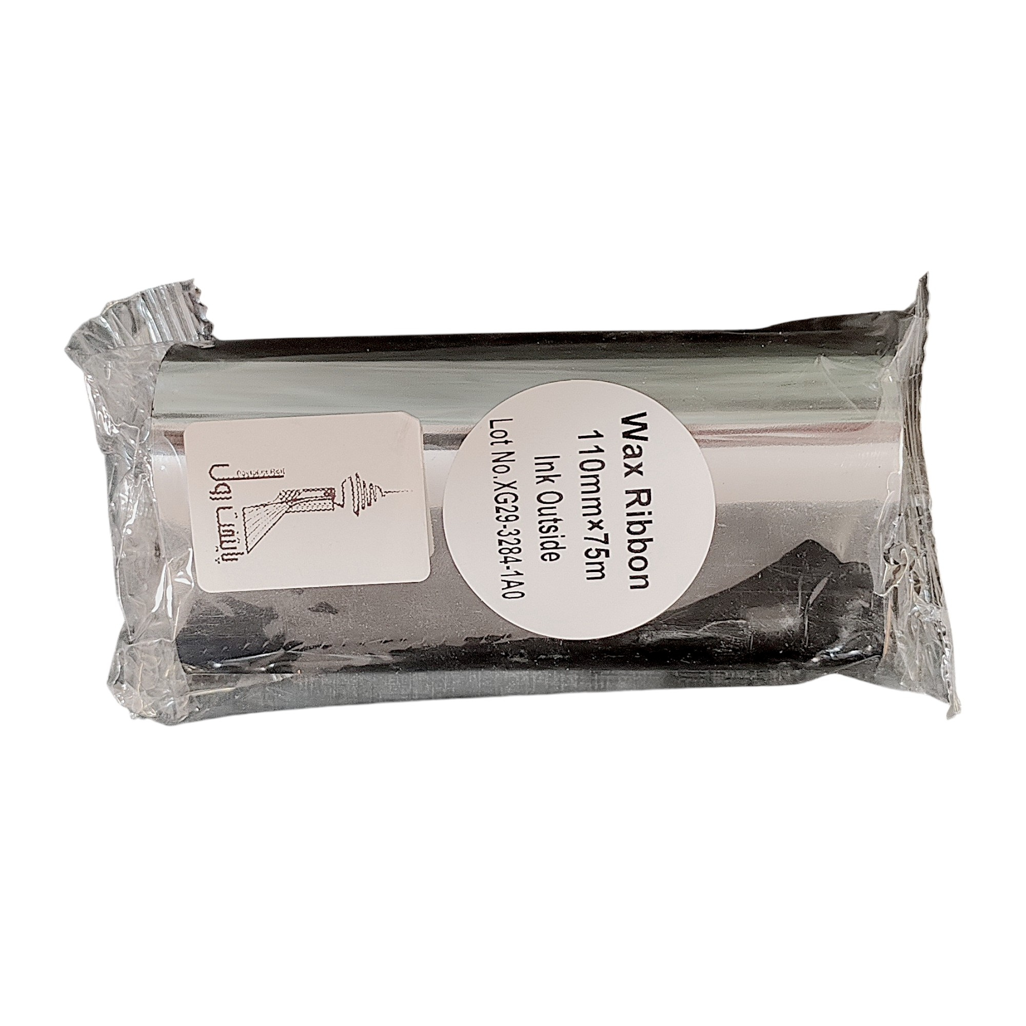 ریبون پرینتر لیبل زن پایتخت رول مدل P-Wax 110*75