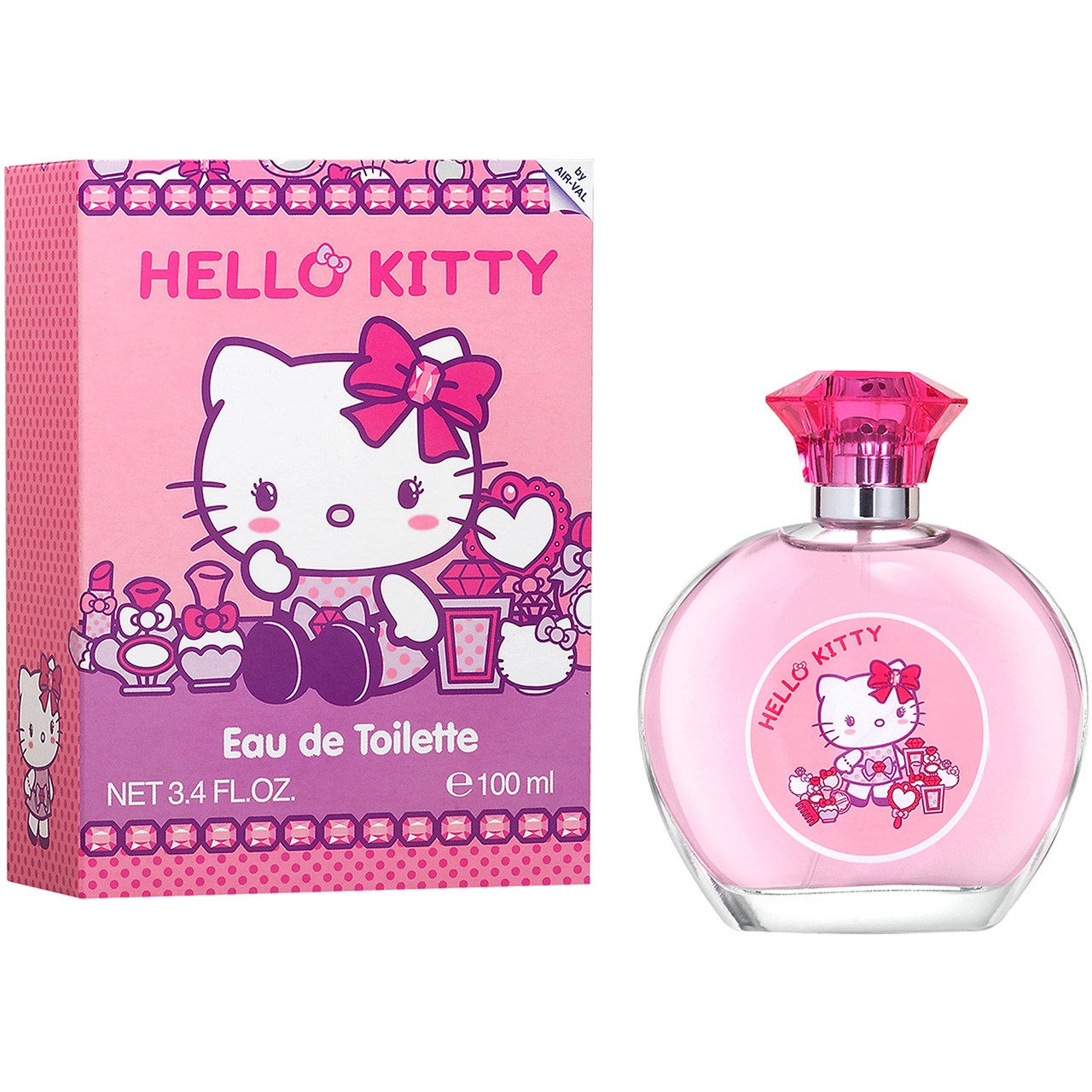 ادو تویلت کودک ایر وال مدل Hello Kitty حجم 100 میلی لیتر