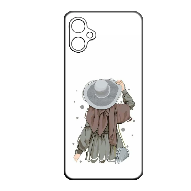 کاور طرح دخترانه کد 122 مناسب برای گوشی موبایل سامسونگ Galaxy A04