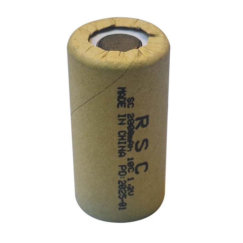 باتری نیکل کادمیوم آر اس سی مدل SC-2000-10C-HP ظرفیت 2000 میلی‌آمپر ساعت