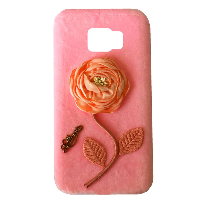 کاور طرح گل حریر کد S7205 مناسب برای گوشی موبایل سامسونگ Galaxy Note 5 