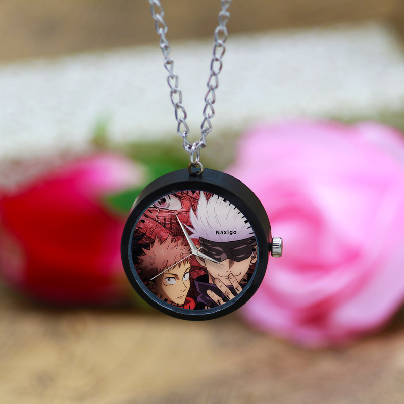 ساعت گردنبندی عقربه ای ناکسیگو مدل جوجوتسو کایسن کد NF12921