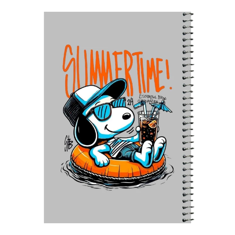 دفتر مشق 80 برگ اس جی طرح اسنوپی تابستان    