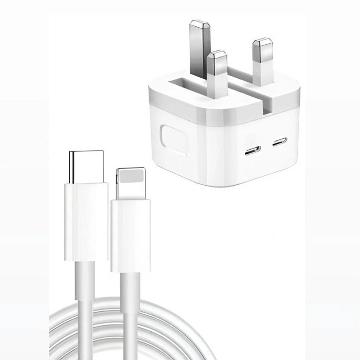  شارژر دیواری 35 وات مدل .025 .13 max به همراه کابل لایتنینگ