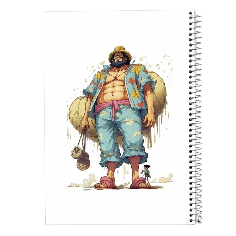 دفتر نت موسیقی 50 برگ مدوپد مدل وان پیس کد DF10749