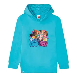 هودی دخترانه لگو مدل GOOD VIBES