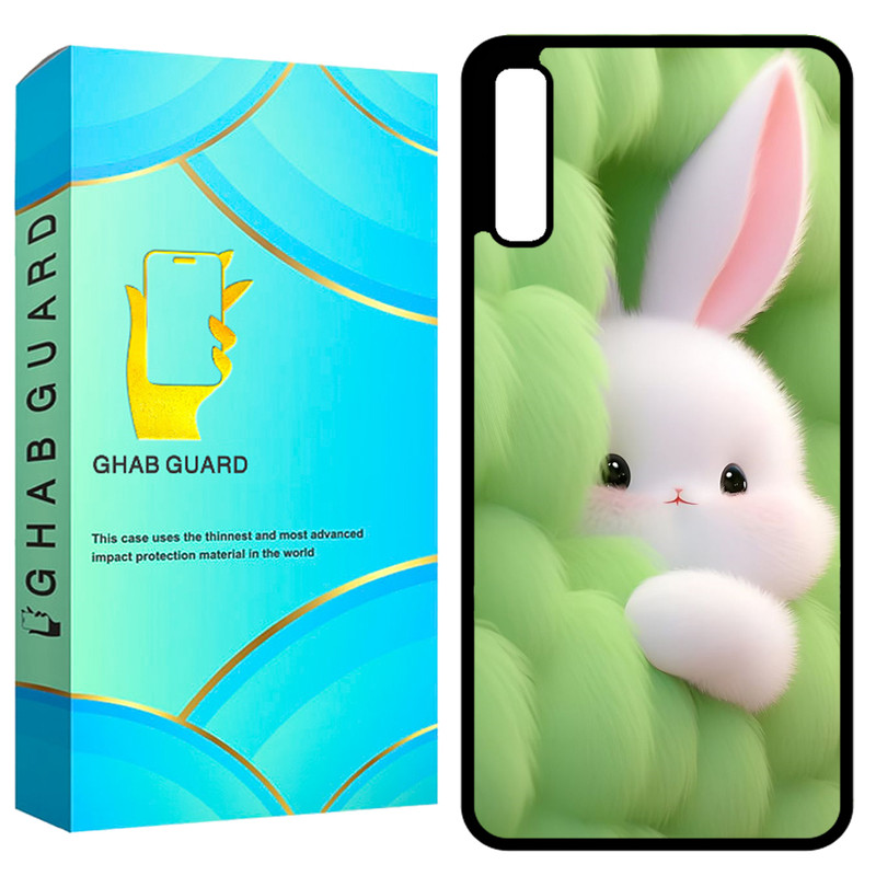 کاور قاب گارد طرح خرگوش مدل GCHPA70 مناسب برای گوشی موبایل سامسونگ Galaxy A70 / A70s