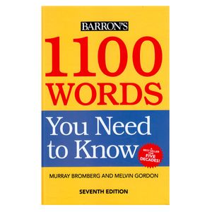 نقد و بررسی کتاب 1100 Words You Need To Know Seventh Edition اثر Murray Bromberg And Melvin Gordon انتشارات جنگل توسط خریداران