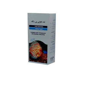 محلول ضد عفونی کننده آب آکواریوم مدل mBox حجم 120 میلی لیتر