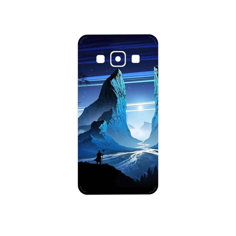 برچسب پوششی ماهوت مدل Blue Mountains Digital Art مناسب برای گوشی موبایل سامسونگ Galaxy A3