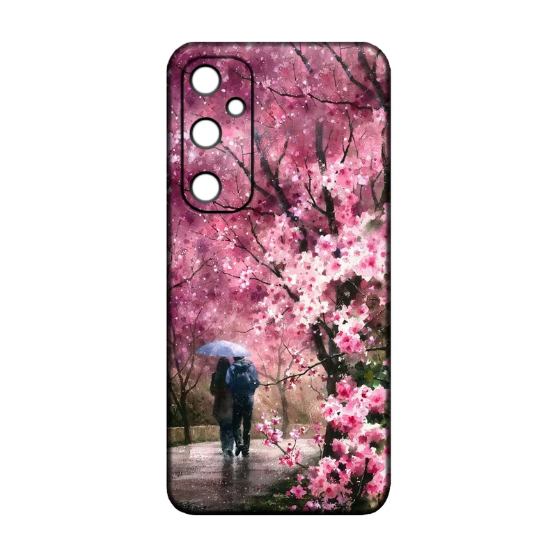 کاور طرح عاشقانه کد 55 مناسب برای گوشی موبایل سامسونگ Galaxy A17