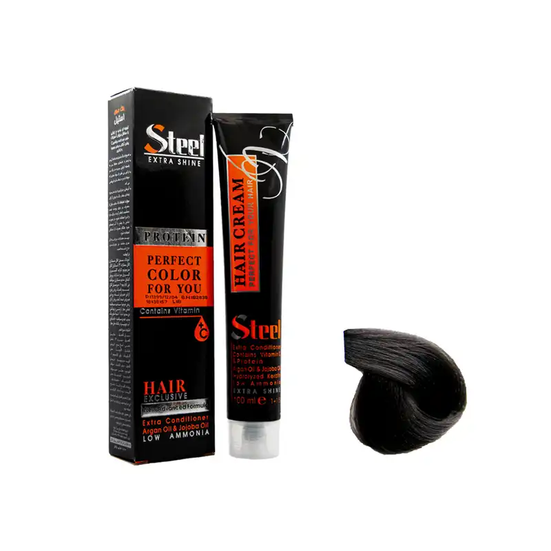 رنگ مو استیل مدل Professional شماره 5.1 حجم 100میلی لیتر رنگ قهوه ای دودی روشن