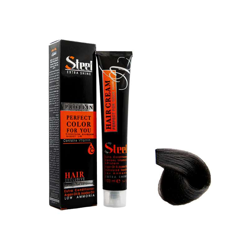 رنگ مو استیل مدل Professional شماره 5.1 حجم 100میلی لیتر رنگ قهوه ای دودی روشن رنگ مو استیل مدل Professional شماره 5.1 حجم 100میلی لیتر رنگ قهوه ای دودی روشن