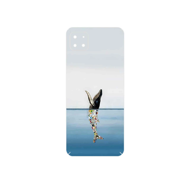 برچسب پوششی ماهوت مدل Collage of Sea Trash مناسب برای گوشی موبایل سامسونگ Galaxy A22 5G