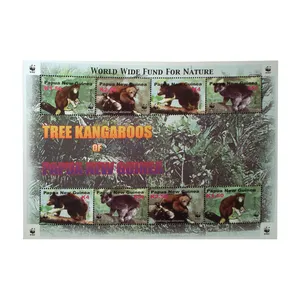 تمبر یادگاری مدل حیوانات کد T-152 مجموعه 8 عددی