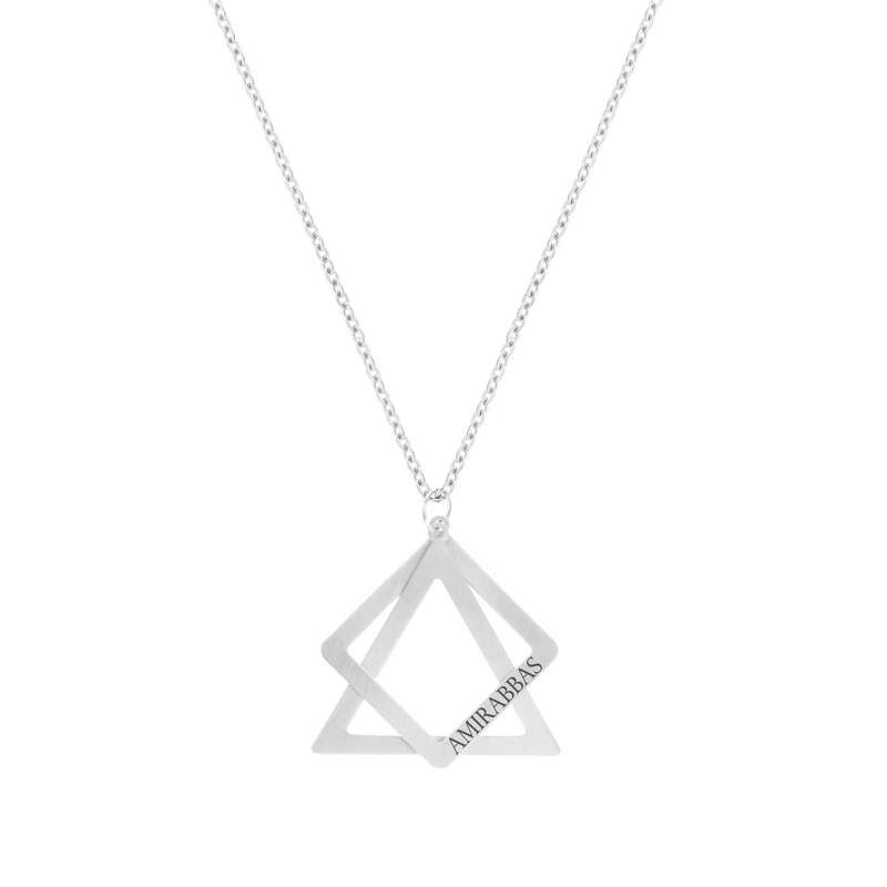 گردنبند نقره مردانه لیردا مدل امیر عباس 1011 گردنبند نقره مردانه لیردا مدل امیر عباس 1011