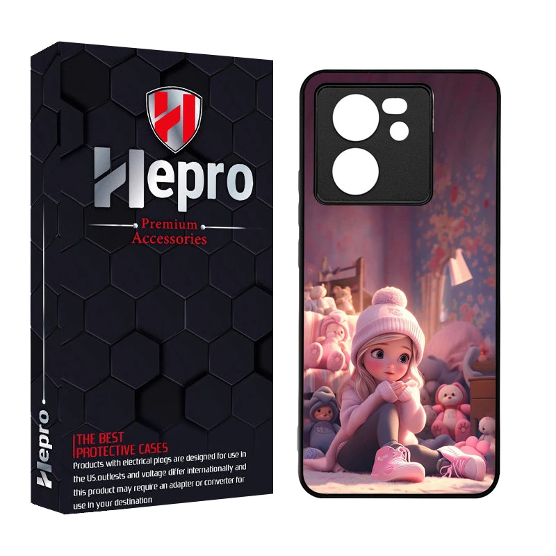 کاور هپرو طرح فانتزی مدل TPU مناسب برای گوشی موبایل شیائومی 13T / 13T PRO