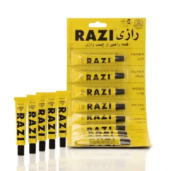 چسب مایع رازی مدل all purpose adhesive حجم 8 میلی لیتر